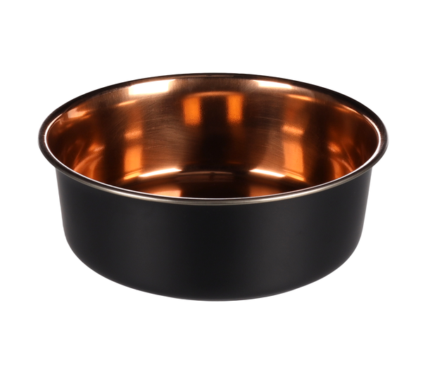 Flamingo Ezra Round Stainless Steel Bowl Black