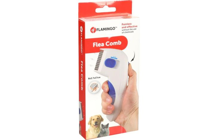 Flamingo Puleks Electric Flea Comb