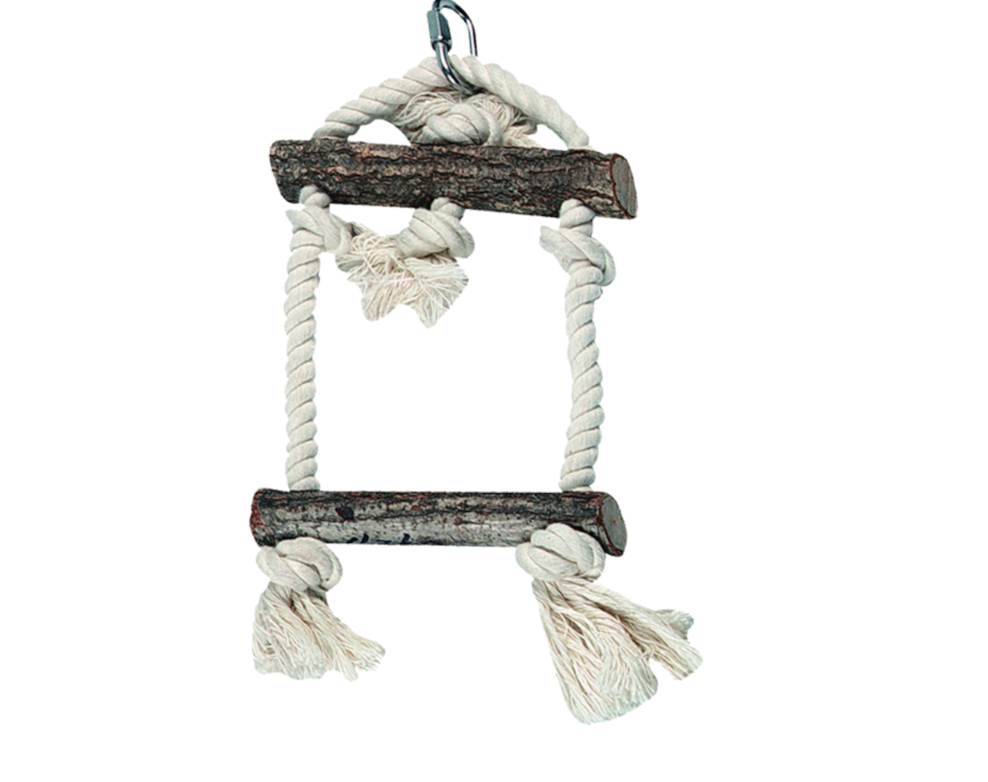 Flamingo Parrot Toy Swing Brown 