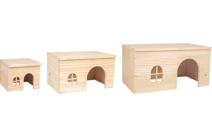 Flamingo Mody Wooden House For Rodents