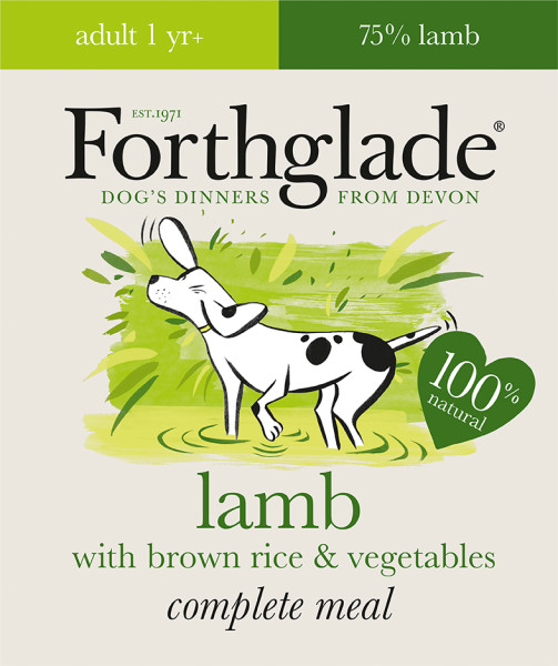 Forthglade Lamb With Brown Rice And Vegetables