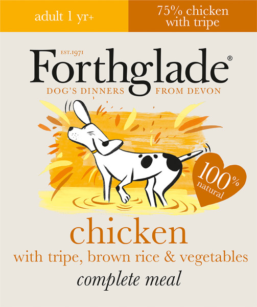 Forthglade Natural Chicen With Tripe And Brown Rice
