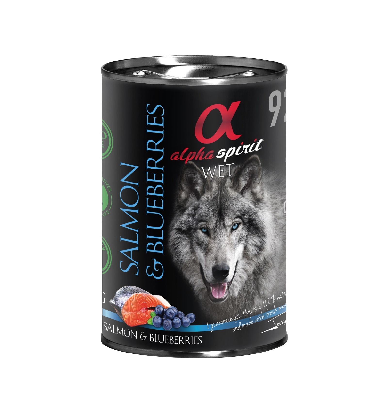 Pet Food Cyprus Purchase Alpha Spirit Salmon And Blueberries 400g