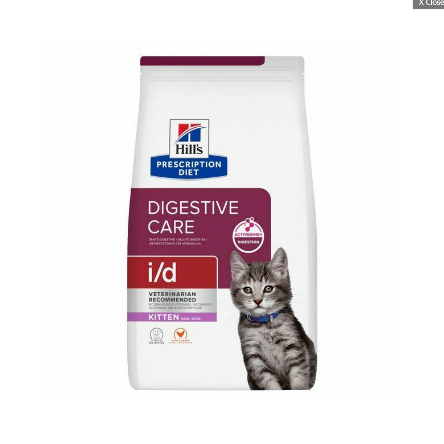 Hills Prescription Diet Feline i/d Digestive Care Kitten Dry Food