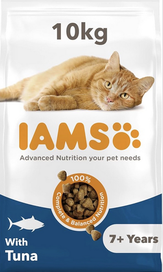 IAMS Advanced Nutrition Senior Cat 7+ with Tuna 