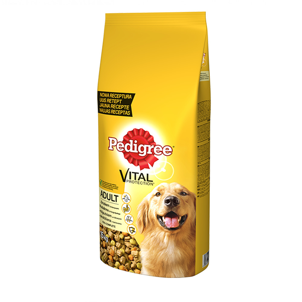 Pedigree Adult Chicken & Vegetables 		