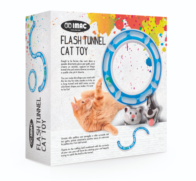 Imac Flash Tunnel Cat Toy