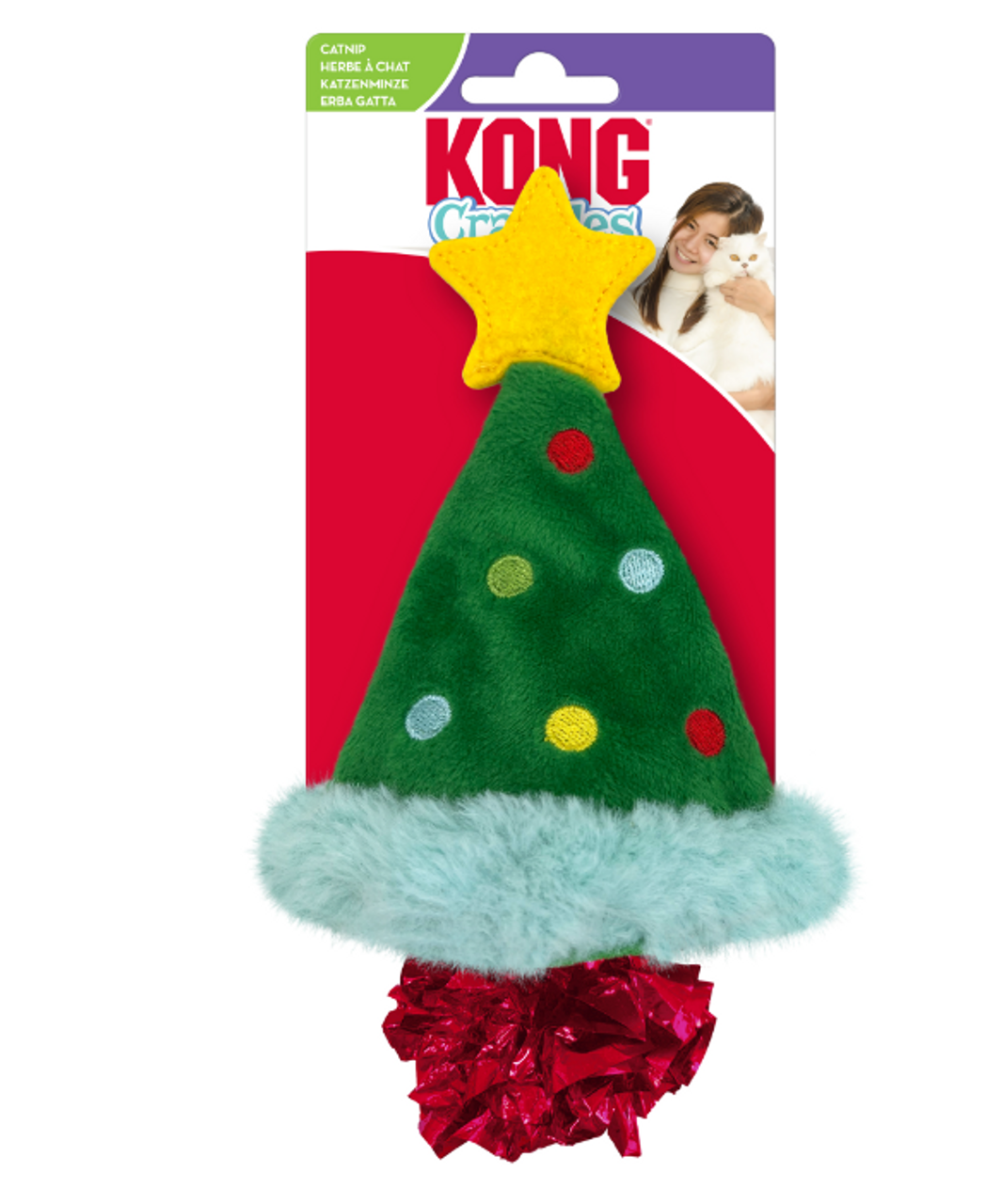 Kong Holiday Crackles XmasTree