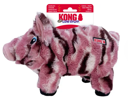 KONG Low Stuff Stripes Pig