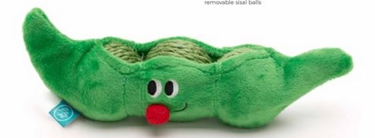 Leo Pet Bean Shaped Cat Toy With Bells
