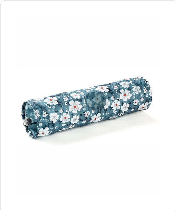 Leo Pet Flower Cat Tunel With Ball