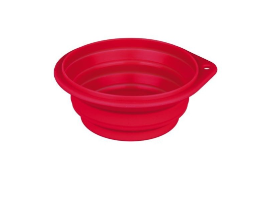 Leopet Silicon Travel Bowl