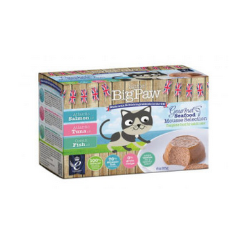 Little Big Paw Gourmet Seafood Mousse 6x85gr