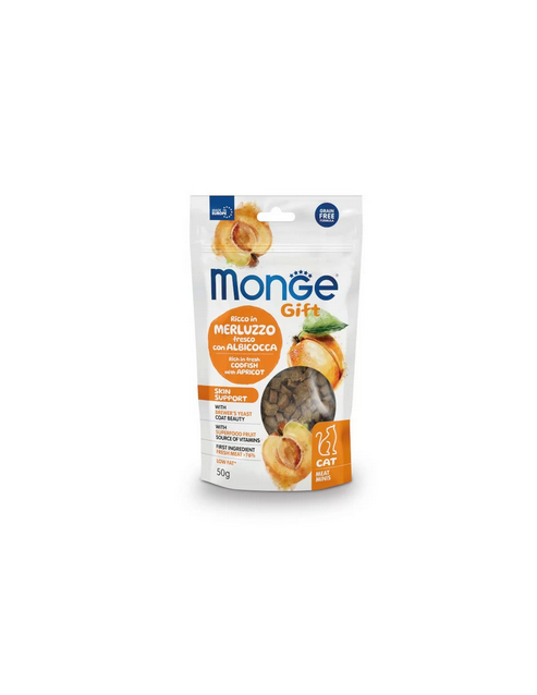 Monge Gift Cat Meat Minis Skin Codfish With Apricot 