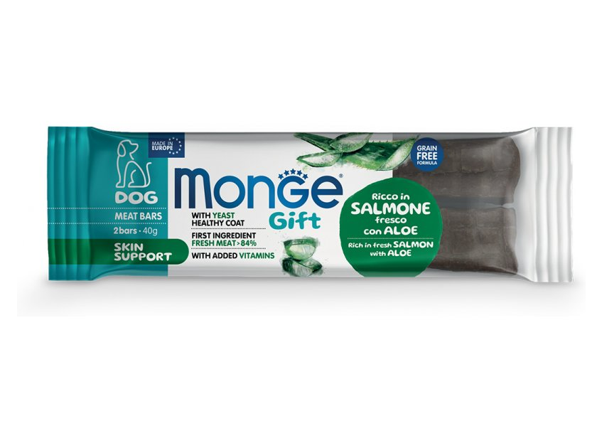 Monge Gift Dog Meat Bars Skin Support With Salmon And Aloe