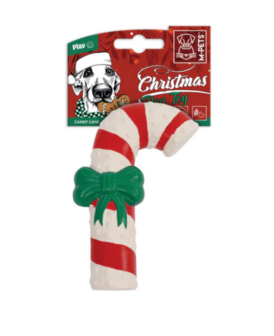 M-Pets Candy Cane Dog Toy