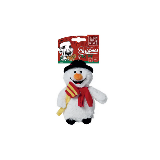 M-Pets Snowman Christmas Dog Toy