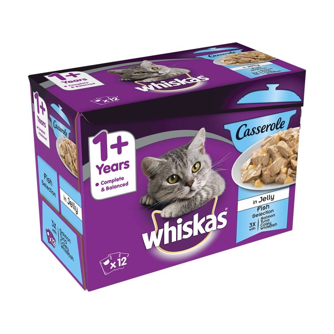 Whiskas cat food sales casserole