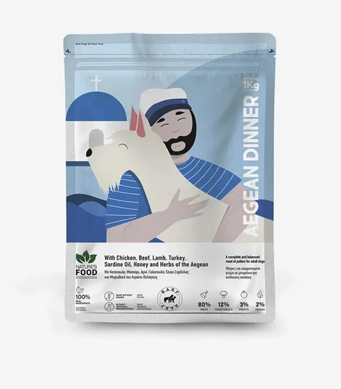 Natures Food Aegean Dinner Patties 1kg