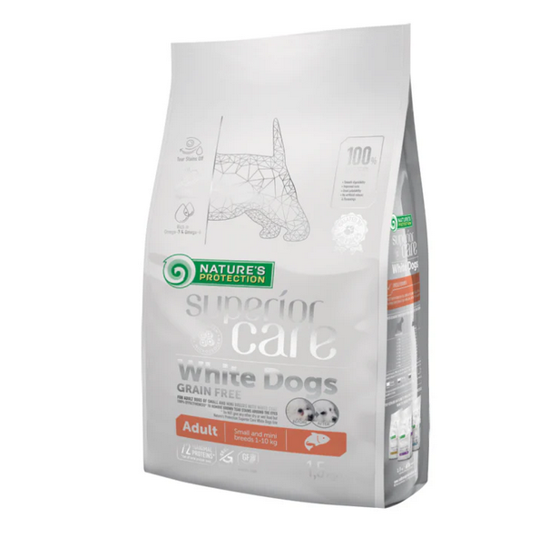 Natures Protection Superior Care Grain Free Adult Small & Mini Dry Food With Salmon