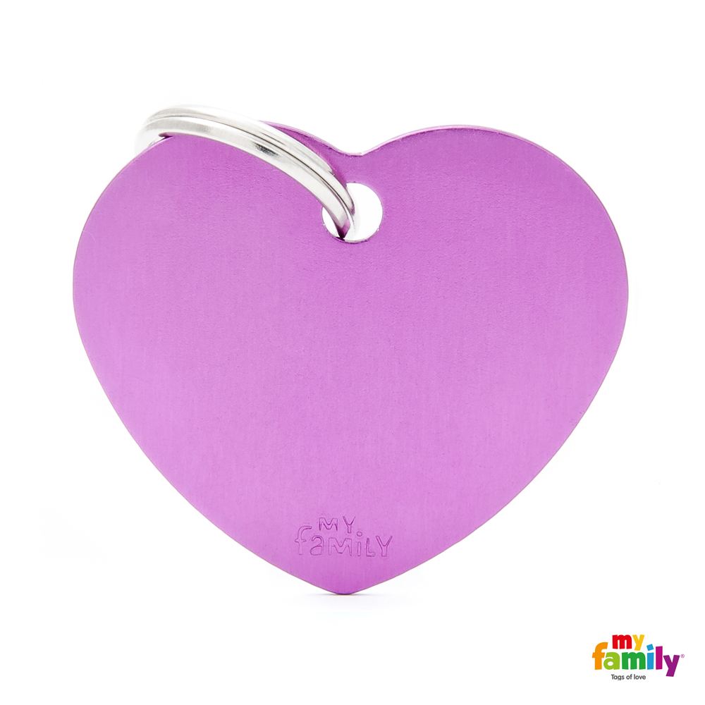 Myfamily Purple Heart Nametag