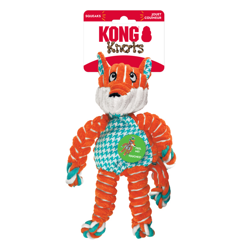 KONG Floppy Knots Fox