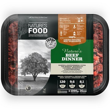 Natures Food Barf Beef Dinner Bulk