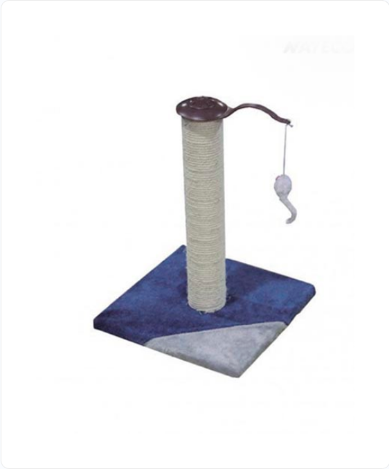 Nayeco rascador post scratcher blue/grey 30x30x42cm