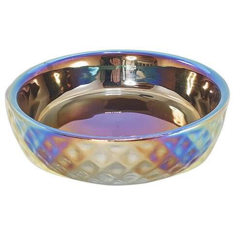 Nobby Ceramic Bowl Gold Rainbow  