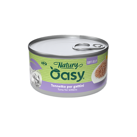 Oasy Natury Wet Cat Food with Tuna for kittens