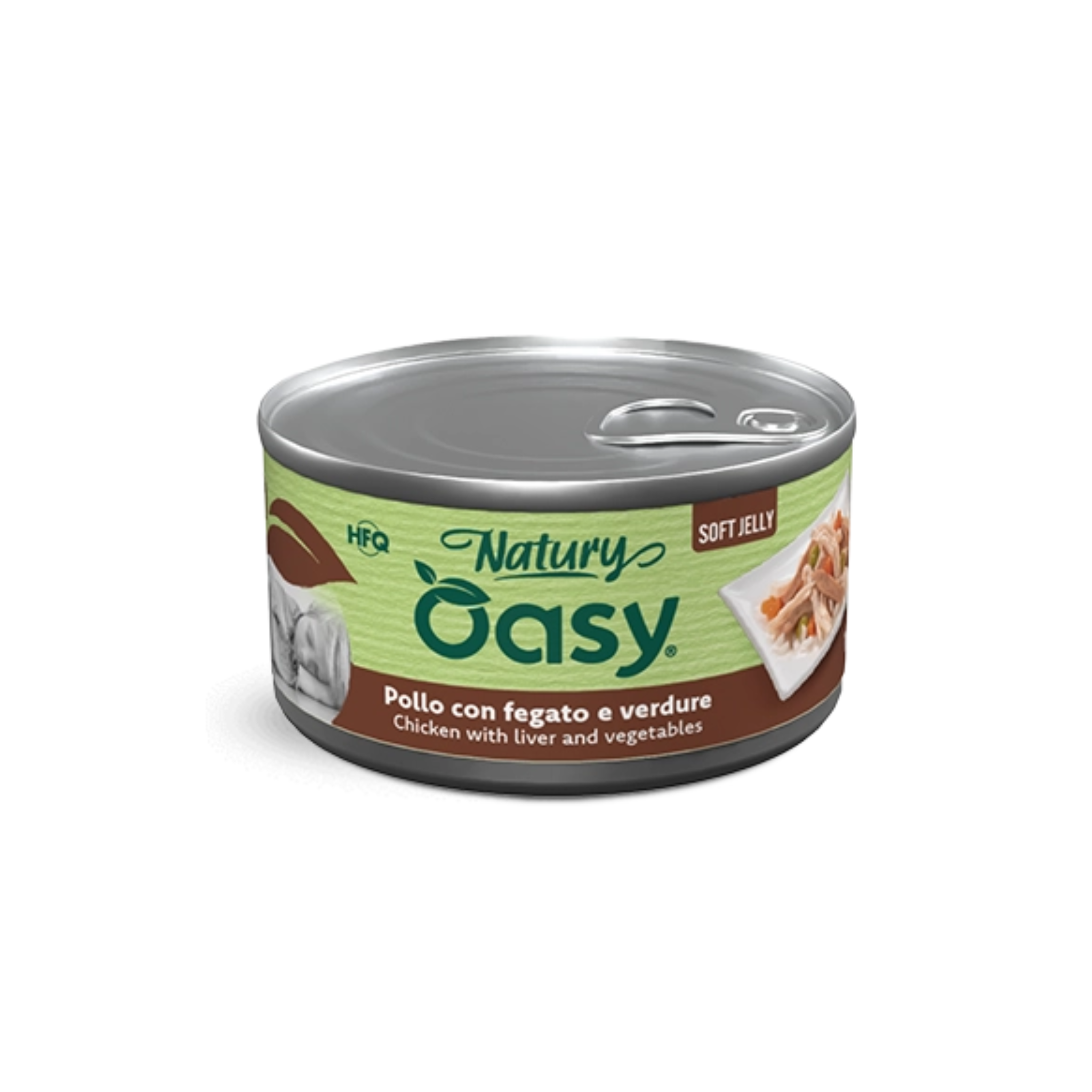 Oasy Wet Dog Natury Chicken with Liver and Vegetables