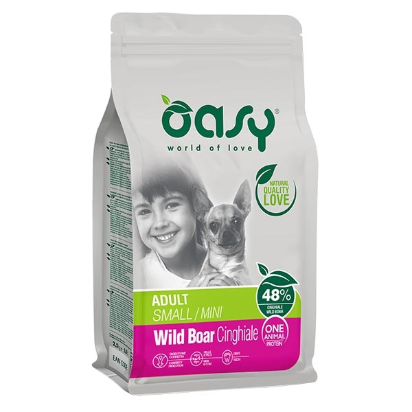 Oasy One Protein Adult Small And Mini Wild Boar