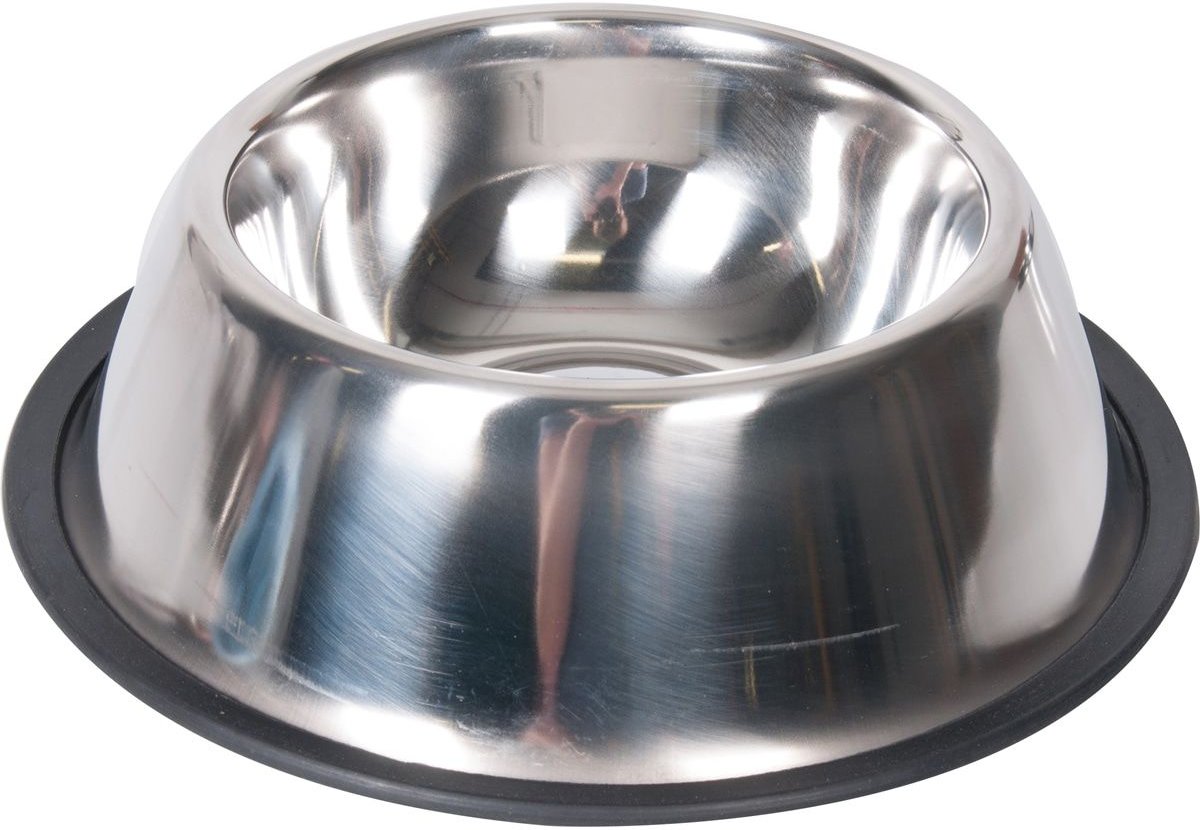 Karlie Flamingo-inox Rubber Edge Dog Bowl 2800ml