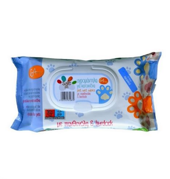 Linette Safe Pet Chamomile Wipes