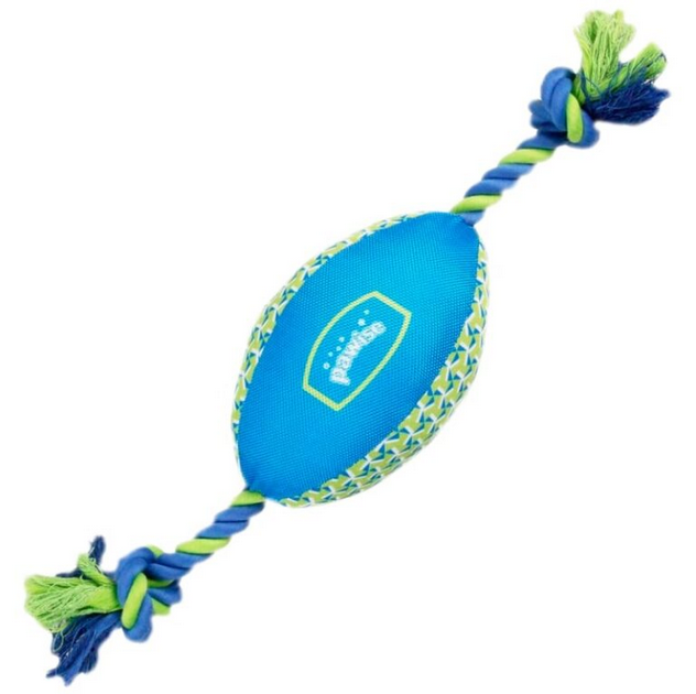 Pawise Fetch It Football With Rope