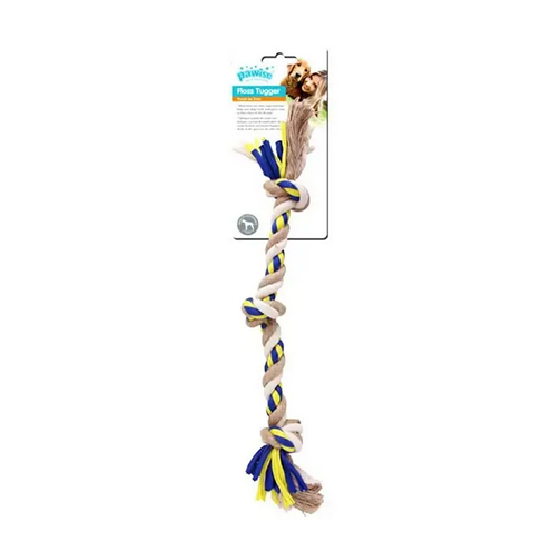 Pawise Floss Tugger 3 Knots Bone