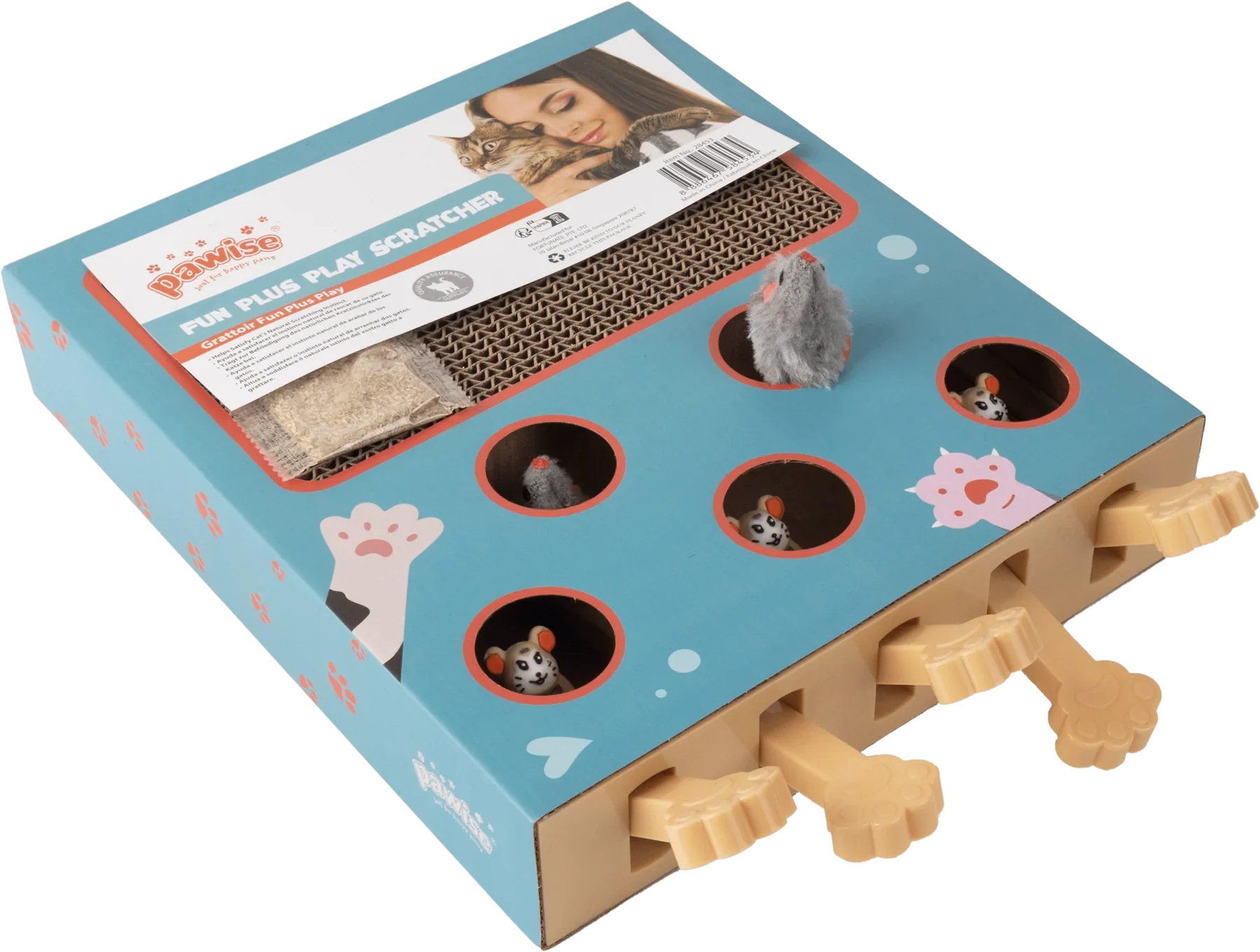Pawise Fun Plus Play Scratcher