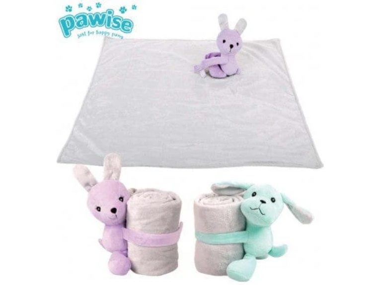 Pawise Pupply Life 2 In 1 Toy With Blanket