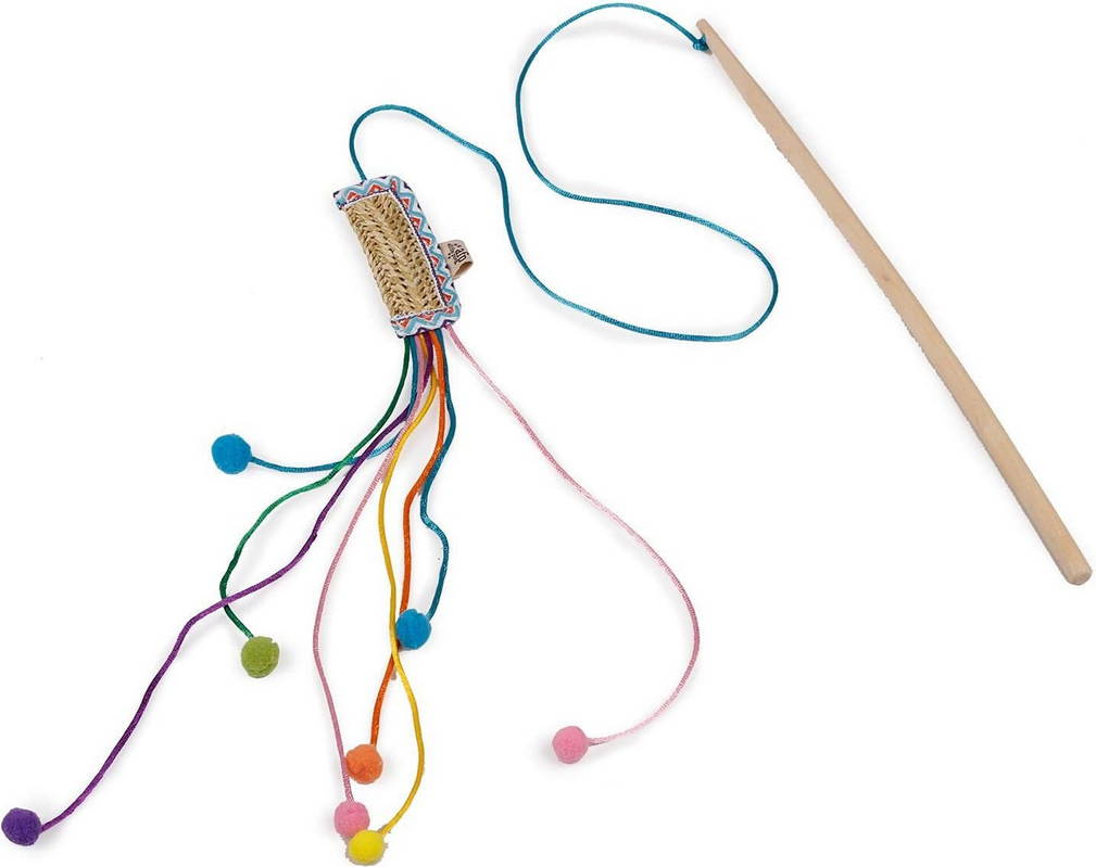 Afp Whisker Fiesta Wand Fire Cracker With Catnip