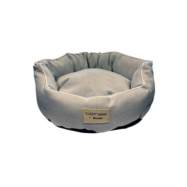 Pet Interest  Bed Elegant “Flower” Grey