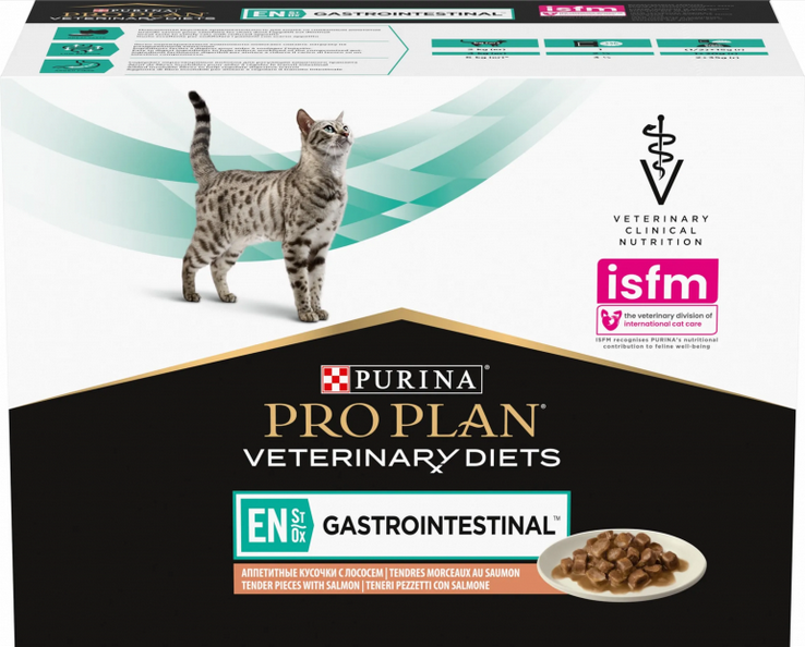 Pro Plan Veterinary Diets Feline Gastrointestinal With Salmon