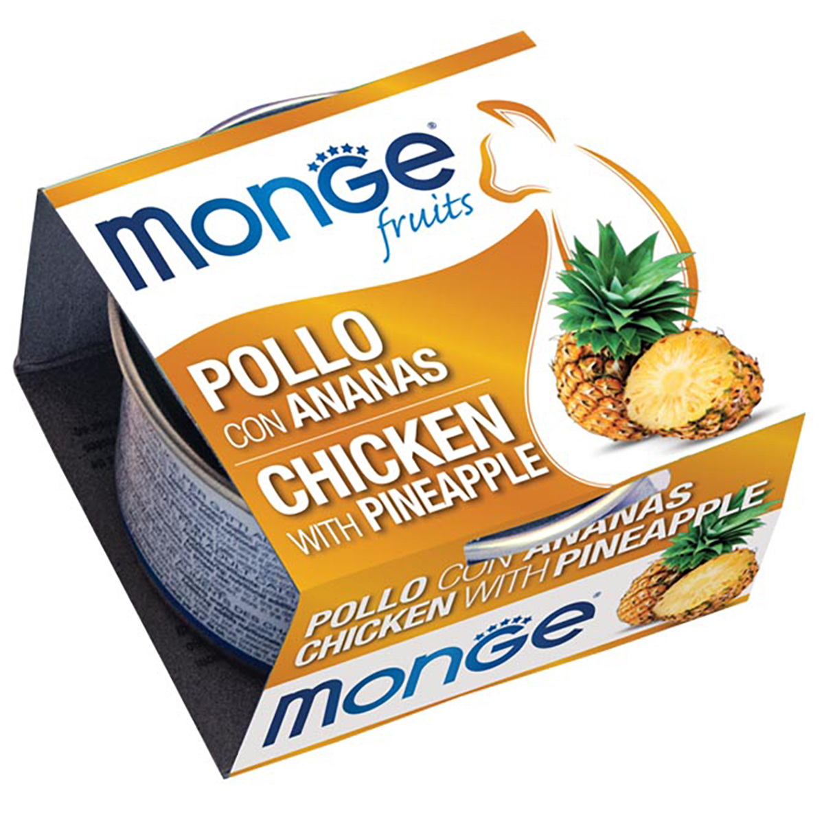 Monge Fruit Cat Wet Chicken And Pineapple 