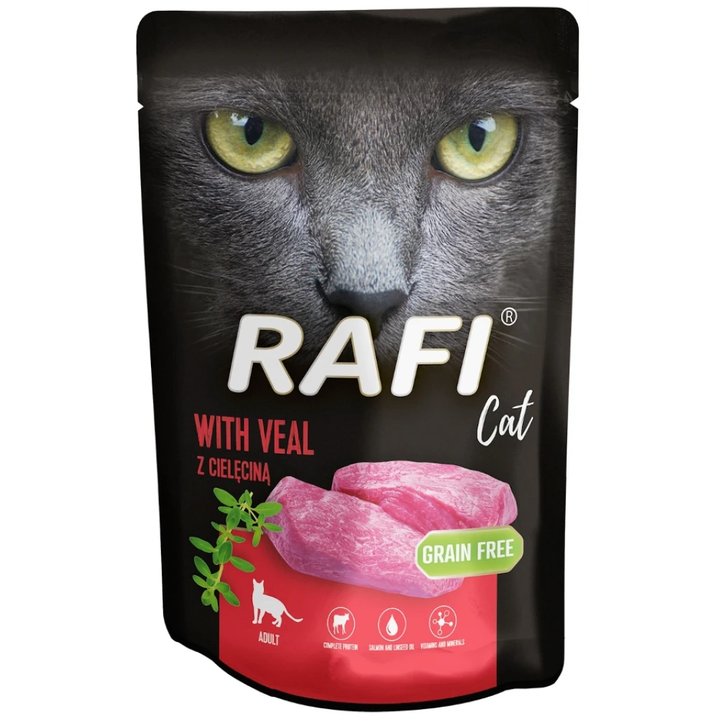Rafi Cat Grain Free Adult Veal