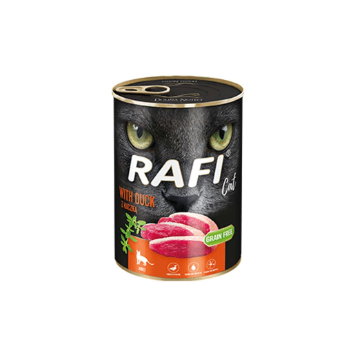 Rafi Adult Cat Pate Duck Grain Free