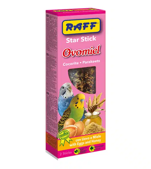 Raff Star Stick Ovomiel Parakeets 