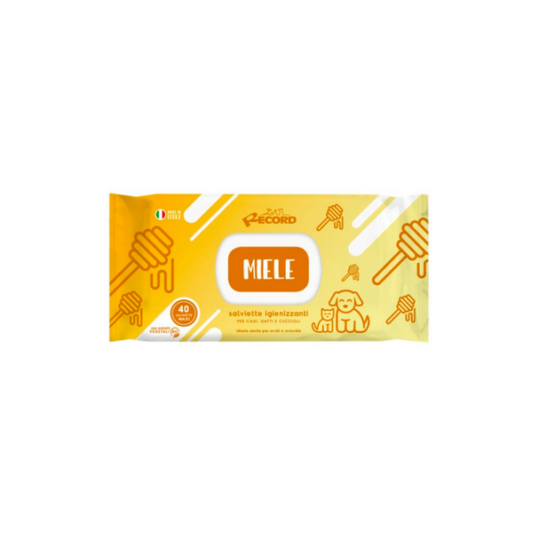 Record Honey Sanitizing Wipes
