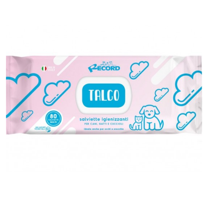 Record Talc Wet Wipes