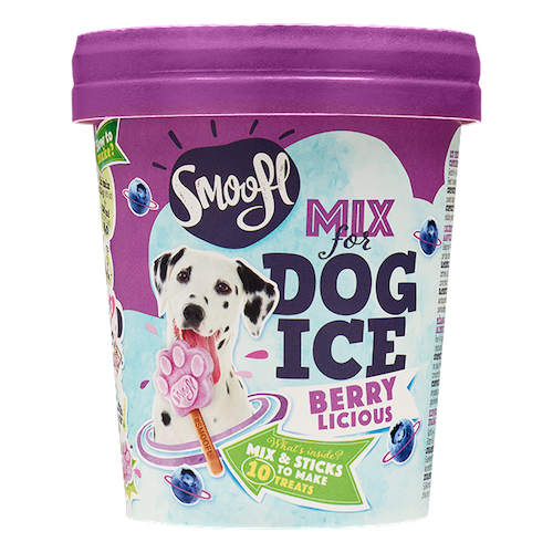 Smoofl Blueberry Mix For Dog Ice Cream