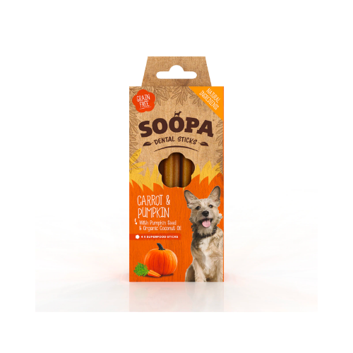 Soopa Carrot And Pumpkin Treats 