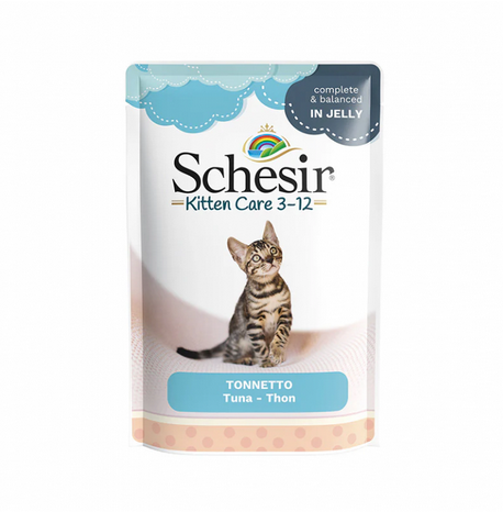 Schesir Kitten Care Tuna Fillets In Jelly